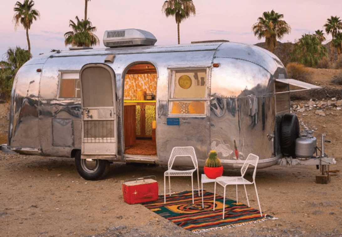 Airstream trailer serviced by Excella RV near Phoenix, Arizona